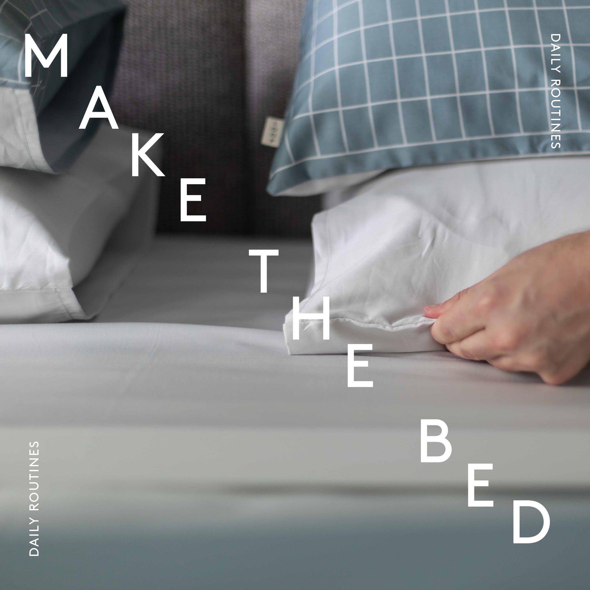 What are the benefits of making the bed?