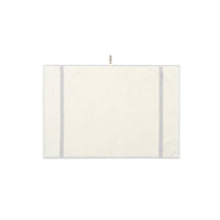 LOOP HOME hand towel - butter/stone - dual stripe — view 2