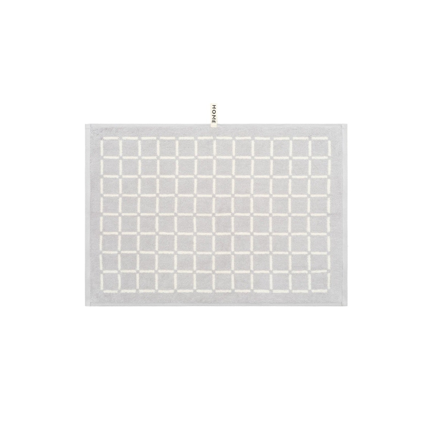 Butter/Stone Grid Hand Towel — view 3