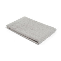LOOP HOME stone hand towel showing simple stripe pattern