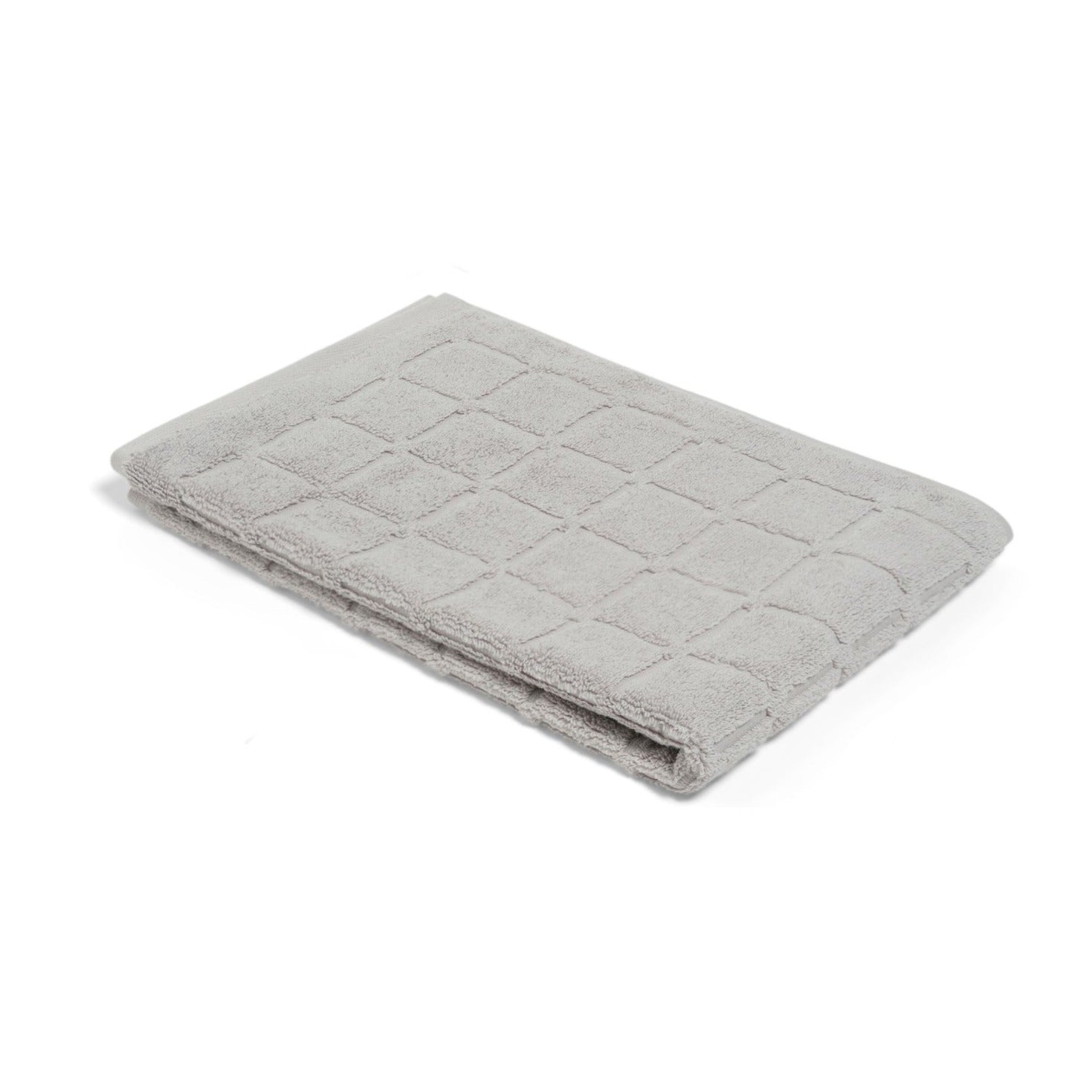 LOOP HOME stone hand towel showing simple stripe pattern