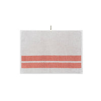LOOP HOME hand towel - terracotta/stone - dual dash — view 3