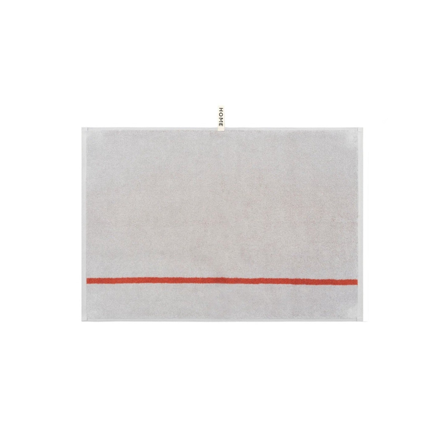 Terracotta/Stone Simple Stripe Hand Towel — view 3