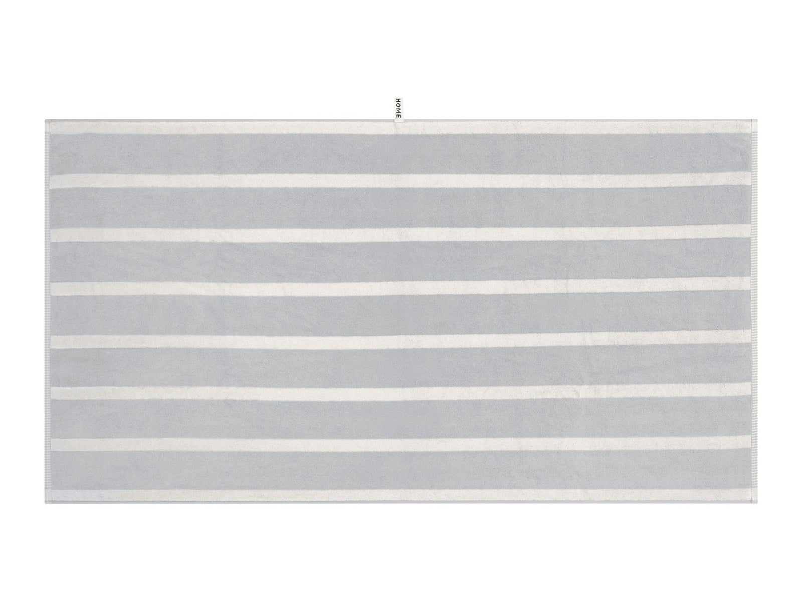 LOOP HOME bath sheet - butter/stone - bold stripe — view 6