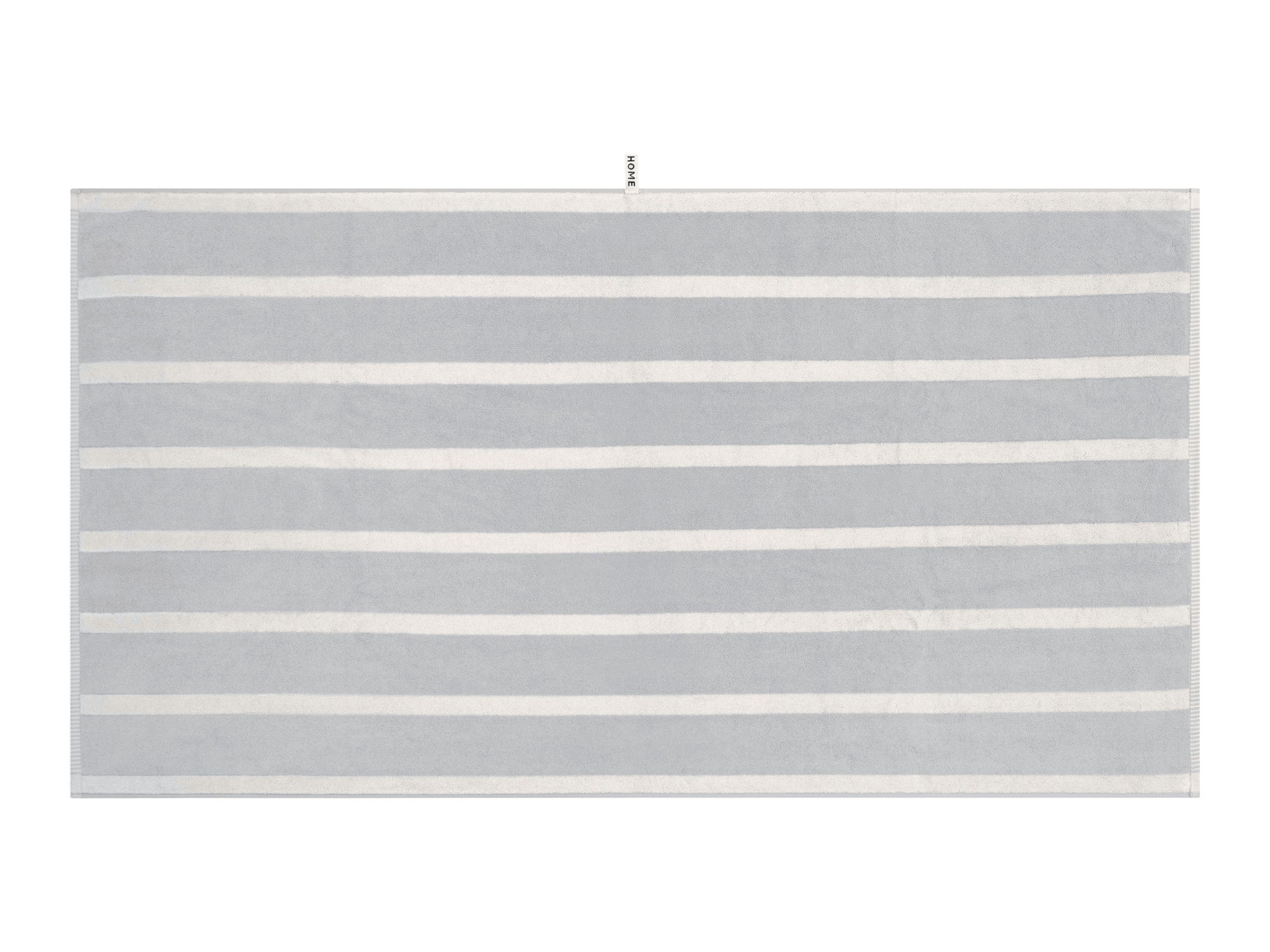 Bath Sheet - Butter/Stone - Bold Stripe
