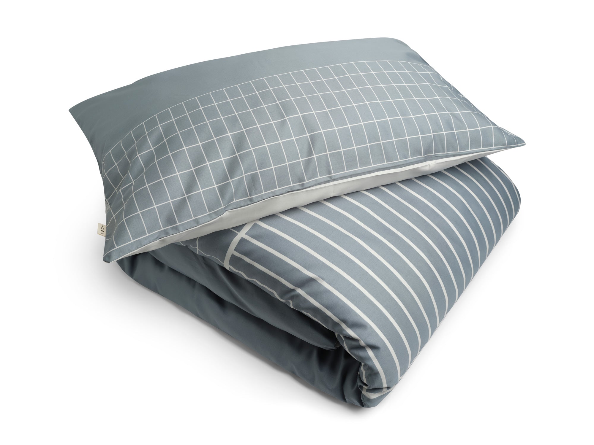 GOTS Organic Cotton Reversible Quilt Cover Set