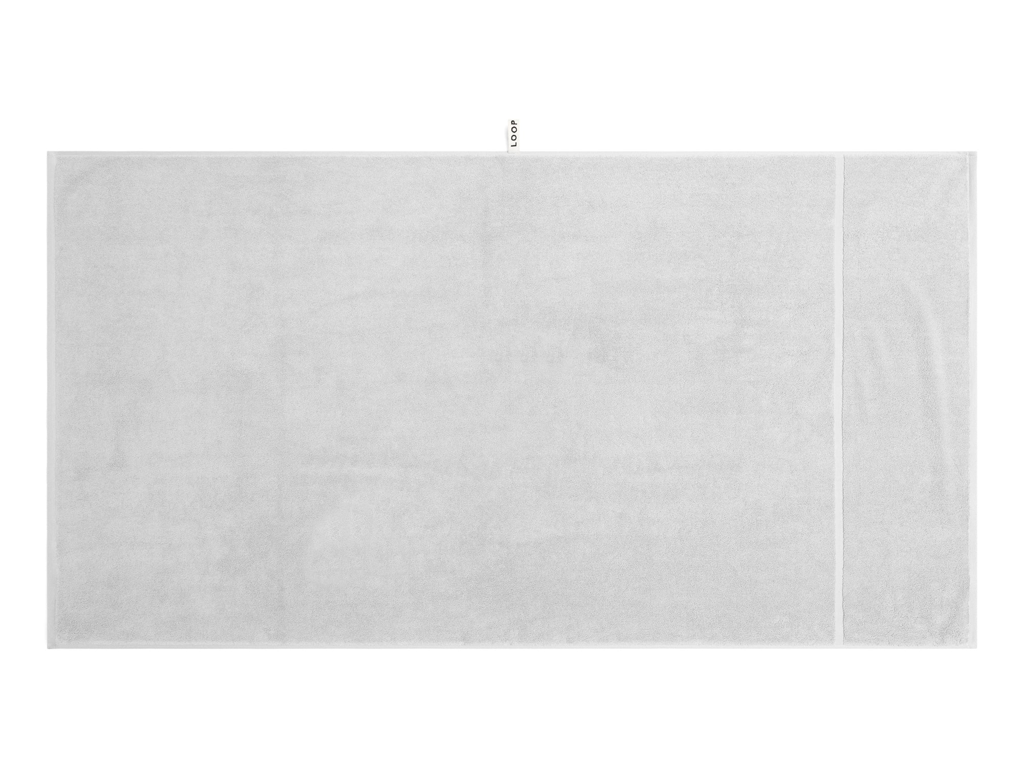 Bath Sheet - Stone - Raised Stripe