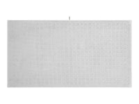 LOOP HOME bath sheet - stone - raised grid — view 3