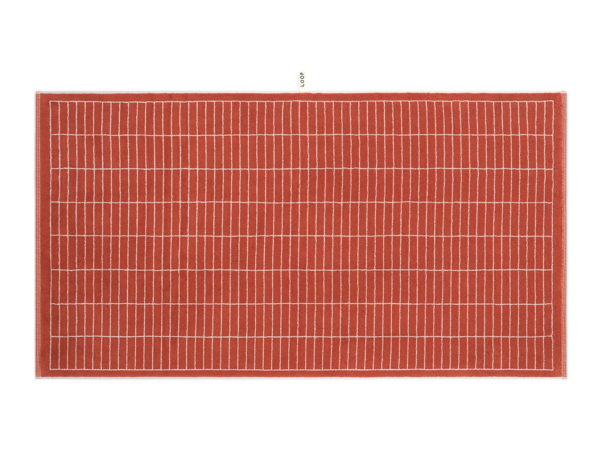 LOOP HOME bath sheet - terracotta/stone - tile — view 5