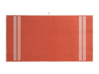 LOOP HOME bath sheet - terracotta/stone - dual dash — view 5