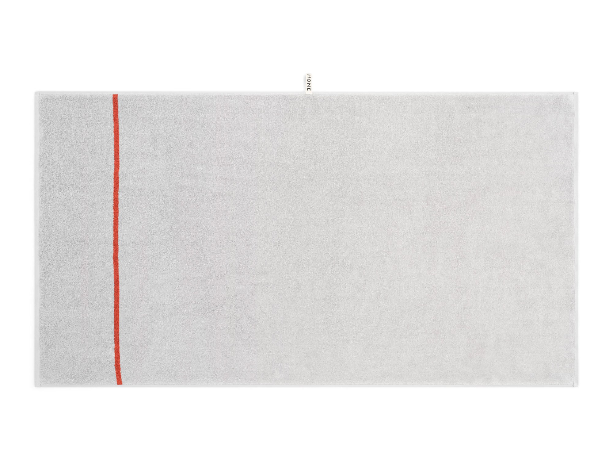 Bath Sheet - Terracotta/Stone - Simple Stripe