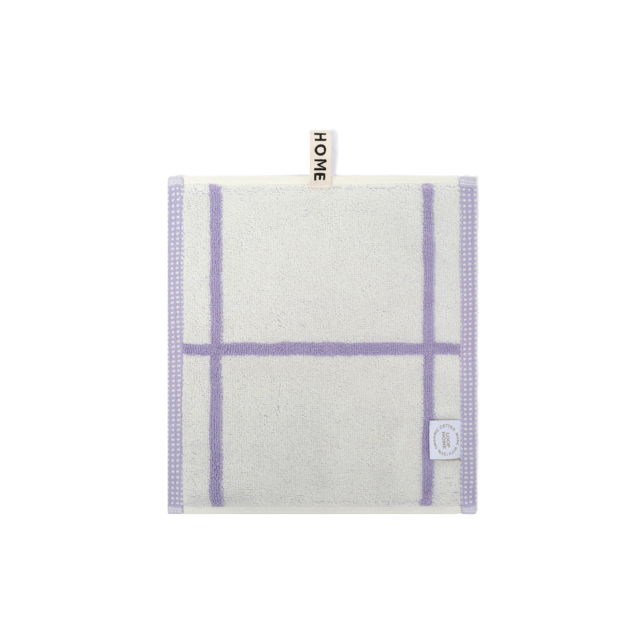 Face Towel - Lilac/Ivory - Mesh