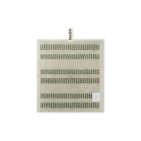 LOOP HOME face towel - forest/sage - dual dash — view 2