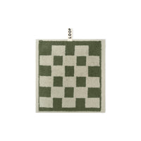 LOOP HOME face towel - forest/sage - brick