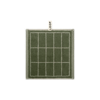LOOP HOME face towel - forest/sage - tile