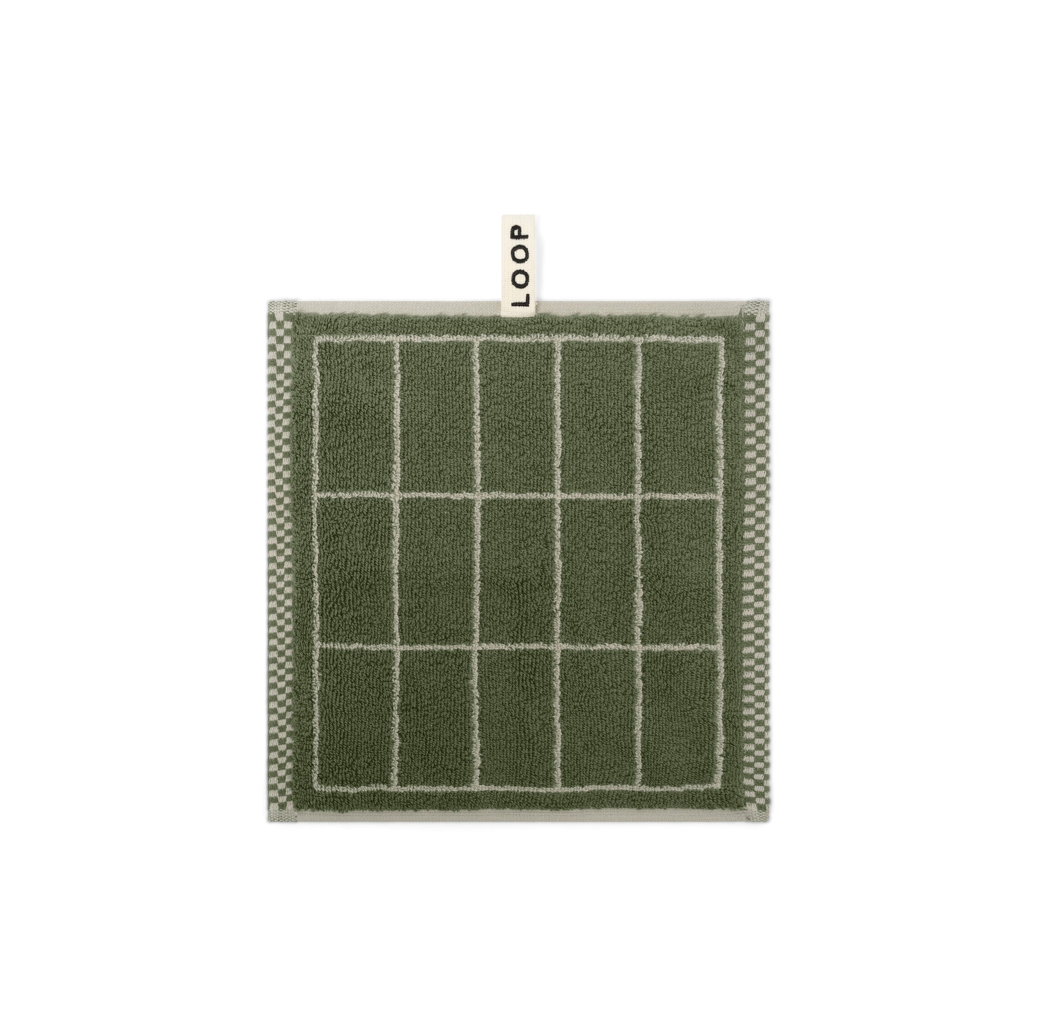 Face Towel - Forest/Sage - Tile