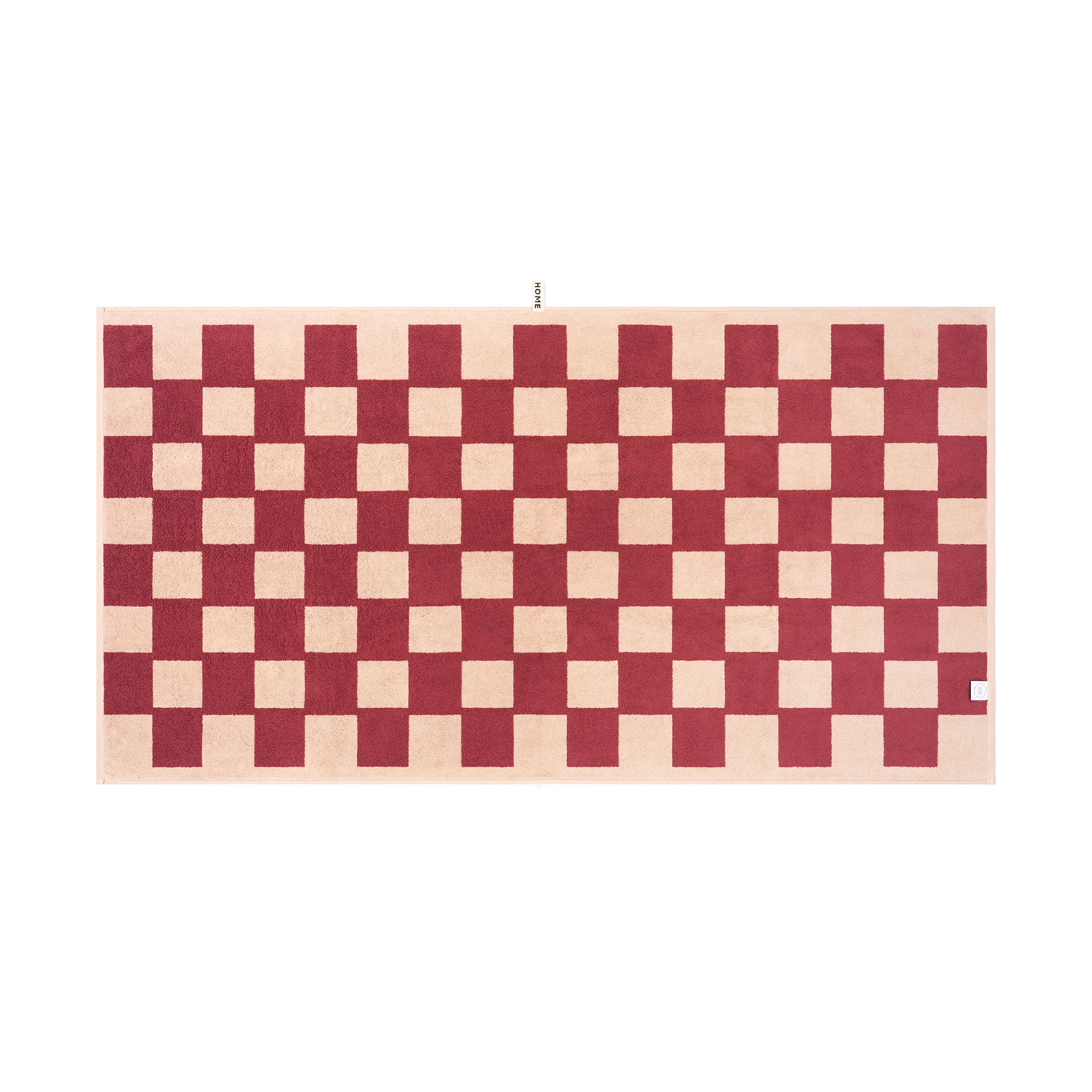 Bath Sheet - Ruby/Almond Blush - Brick