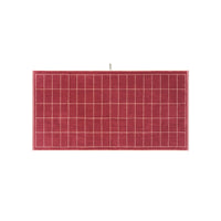 LOOP HOME bath towel - ruby/almond blush - tile — view 2