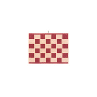 LOOP HOME bath mat - ruby/almond blush - brick — view 2