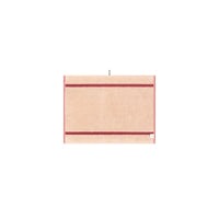 LOOP HOME bath mat - ruby/almond blush - pinstripe — view 2