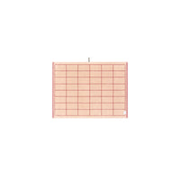 LOOP HOME bath mat - ruby/almond blush - tile — view 2