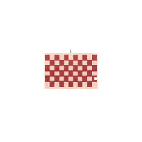 LOOP HOME hand towel - ruby/almond blush - brick — view 4