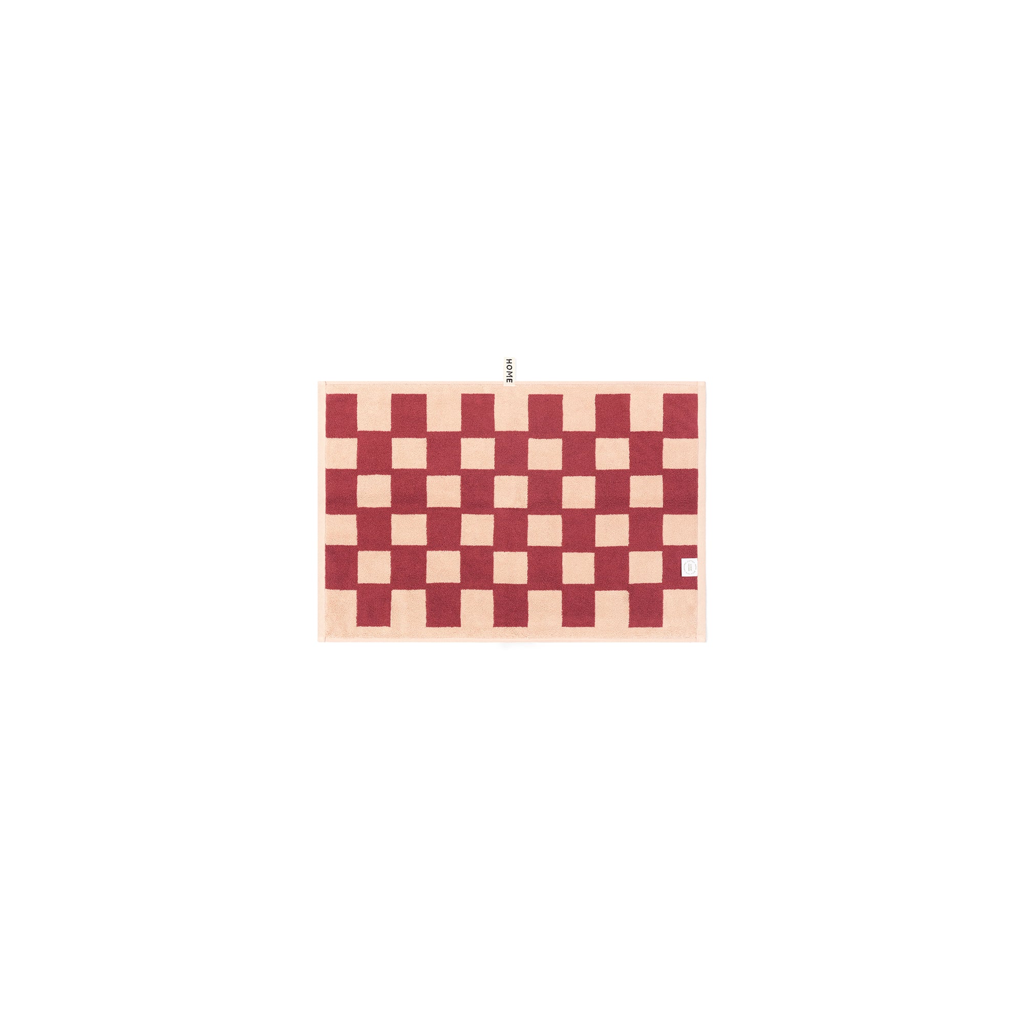 Hand Towel - Ruby/Almond Blush - Brick