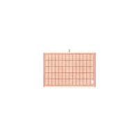 Ruby/Almond Blush Tile Hand Towel — view 4
