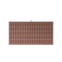 LOOP HOME bath towel - coffee/ivory - tile — view 2