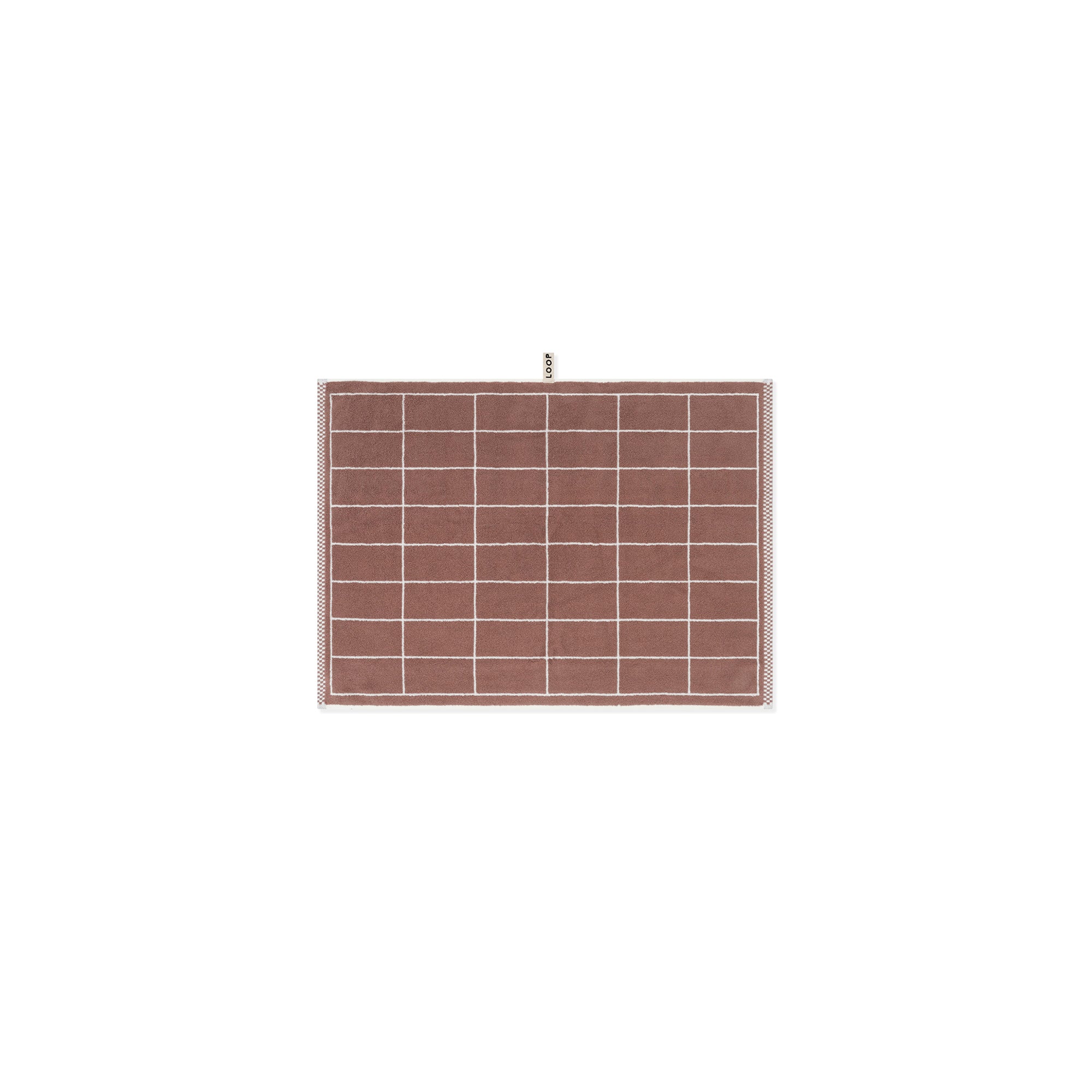 Bath Mat - Coffee/Ivory - Tile
