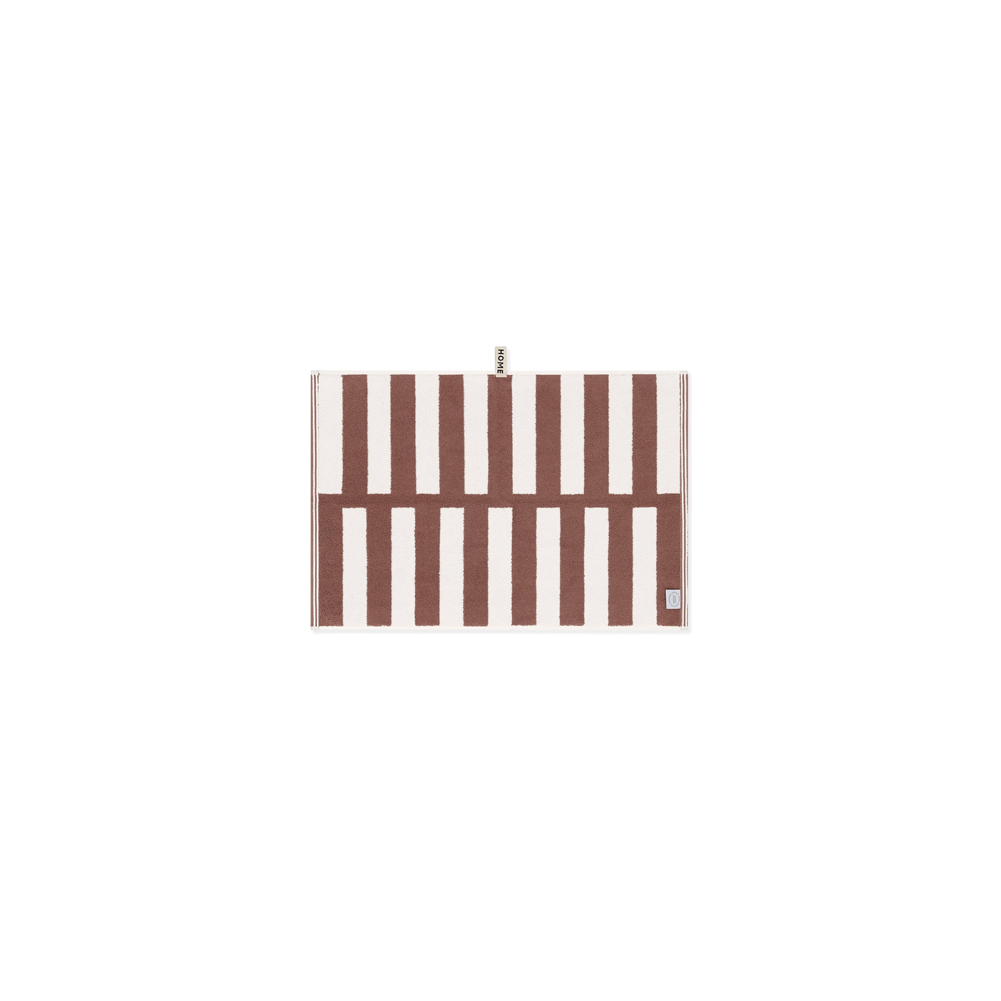 Hand Towel - Coffee/Ivory - Stack