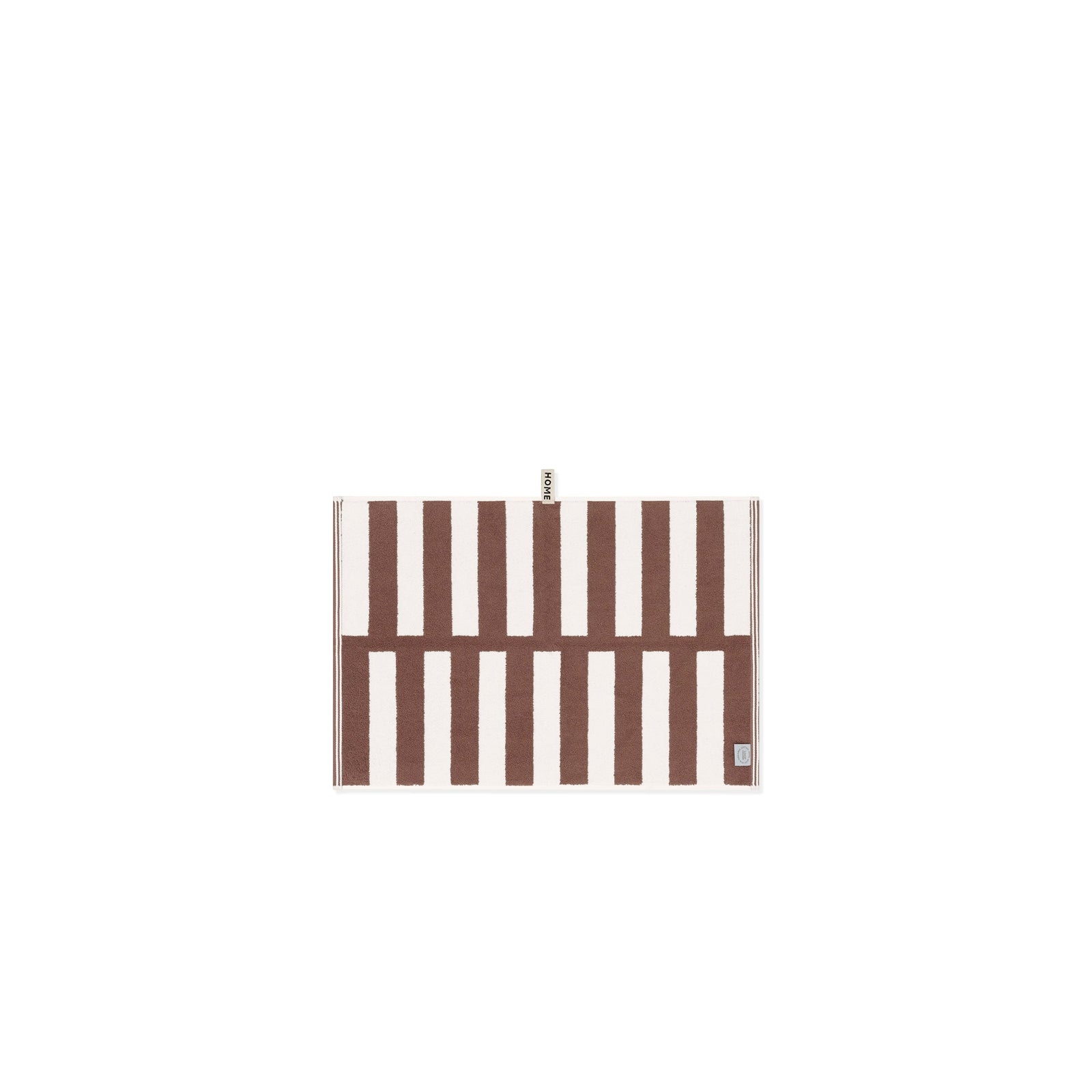 Coffee/Ivory Stack Hand Towel — view 4