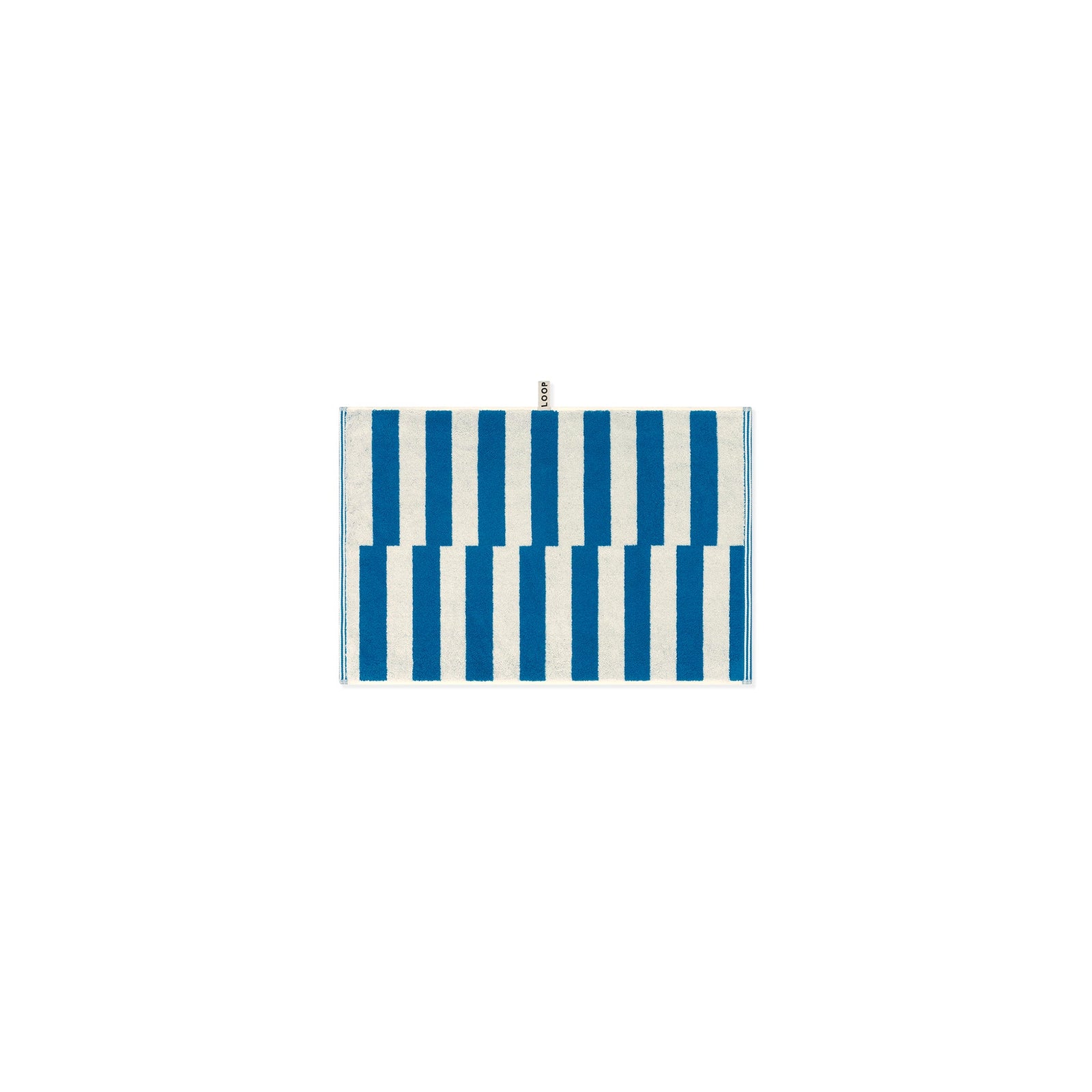 Cobalt/Ivory Shift Hand Towel — view 3