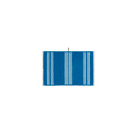 LOOP HOME hand towel - cobalt/ivory - dual dash — view 3