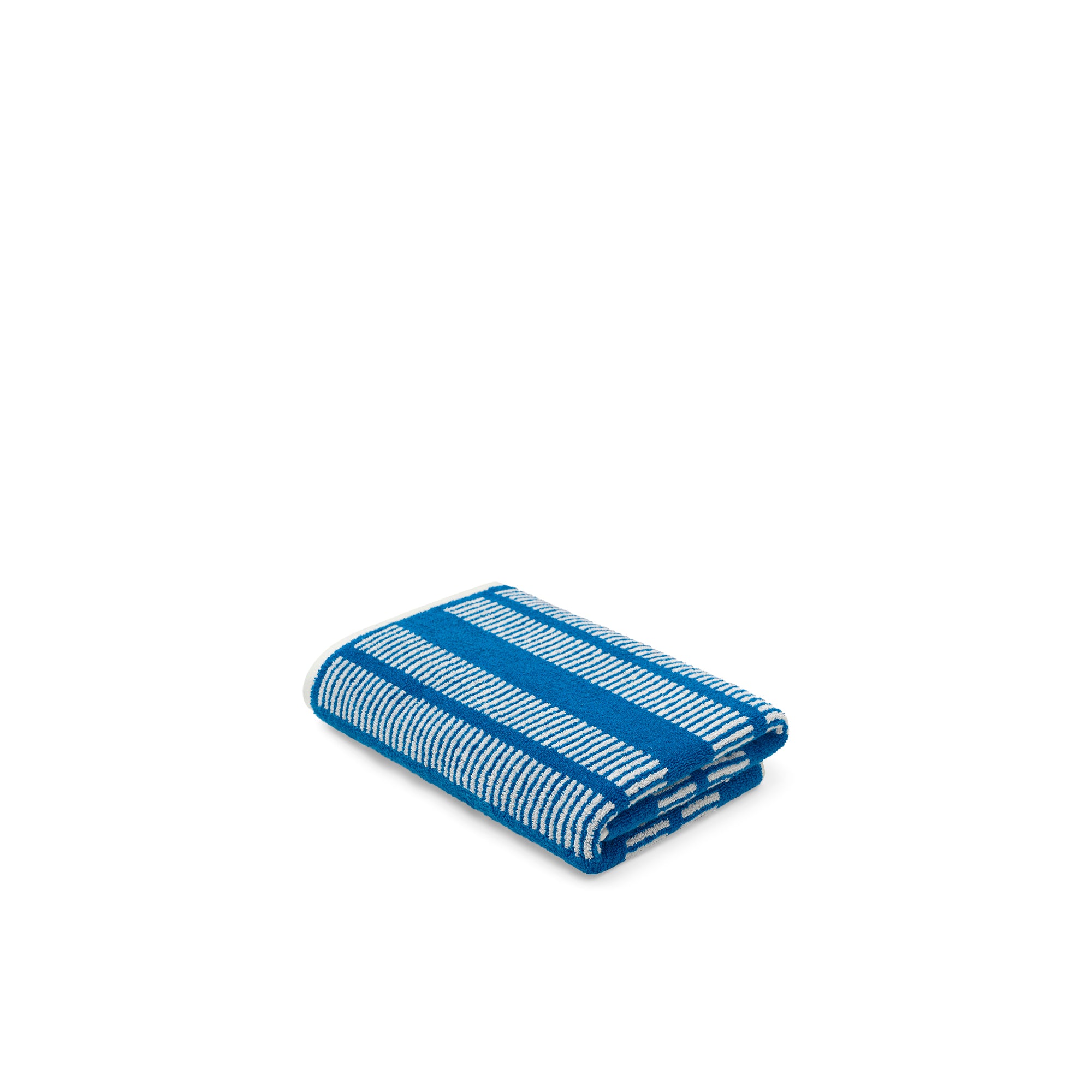 Bath Towel - Cobalt/Ivory - Dual Dash