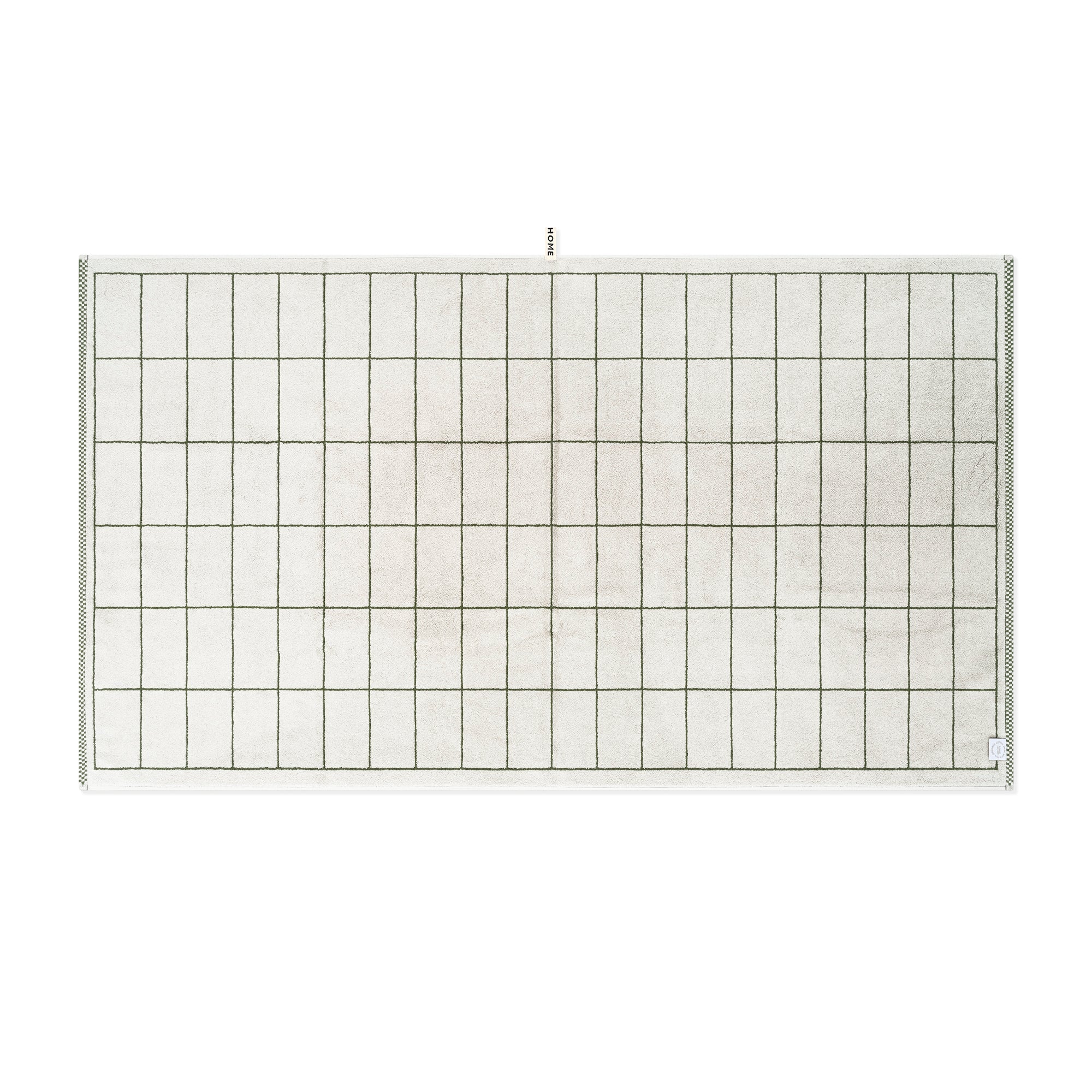 LOOP HOME bath sheet - forest/sage - tile — view 3
