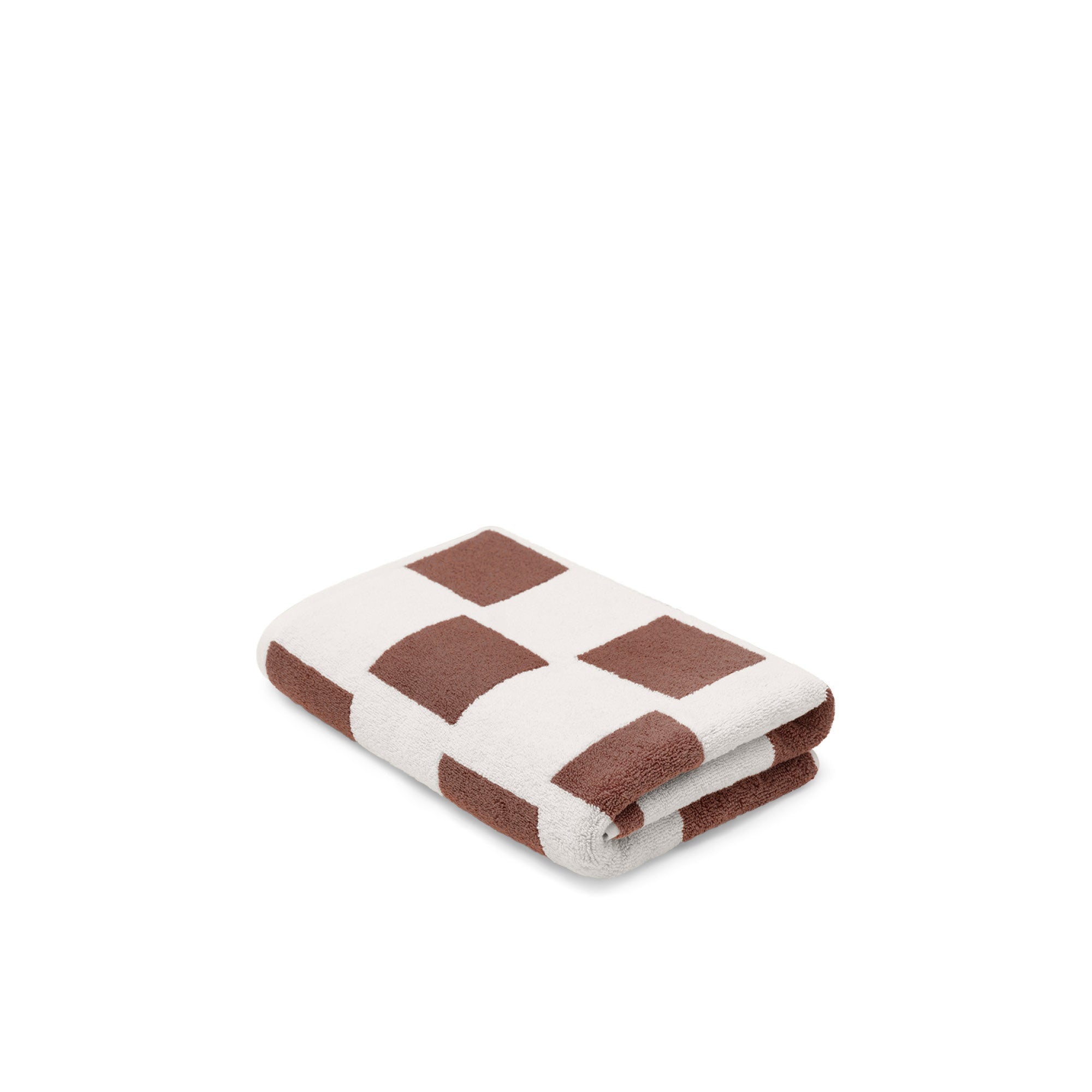 Bath Towel - Coffee/Ivory - Brick