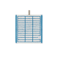 Cobalt/Ivory Face Towel Tile Face Towel — view 2