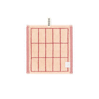 Ruby/Almond Blush Face Towel Tile Face Towel — view 2