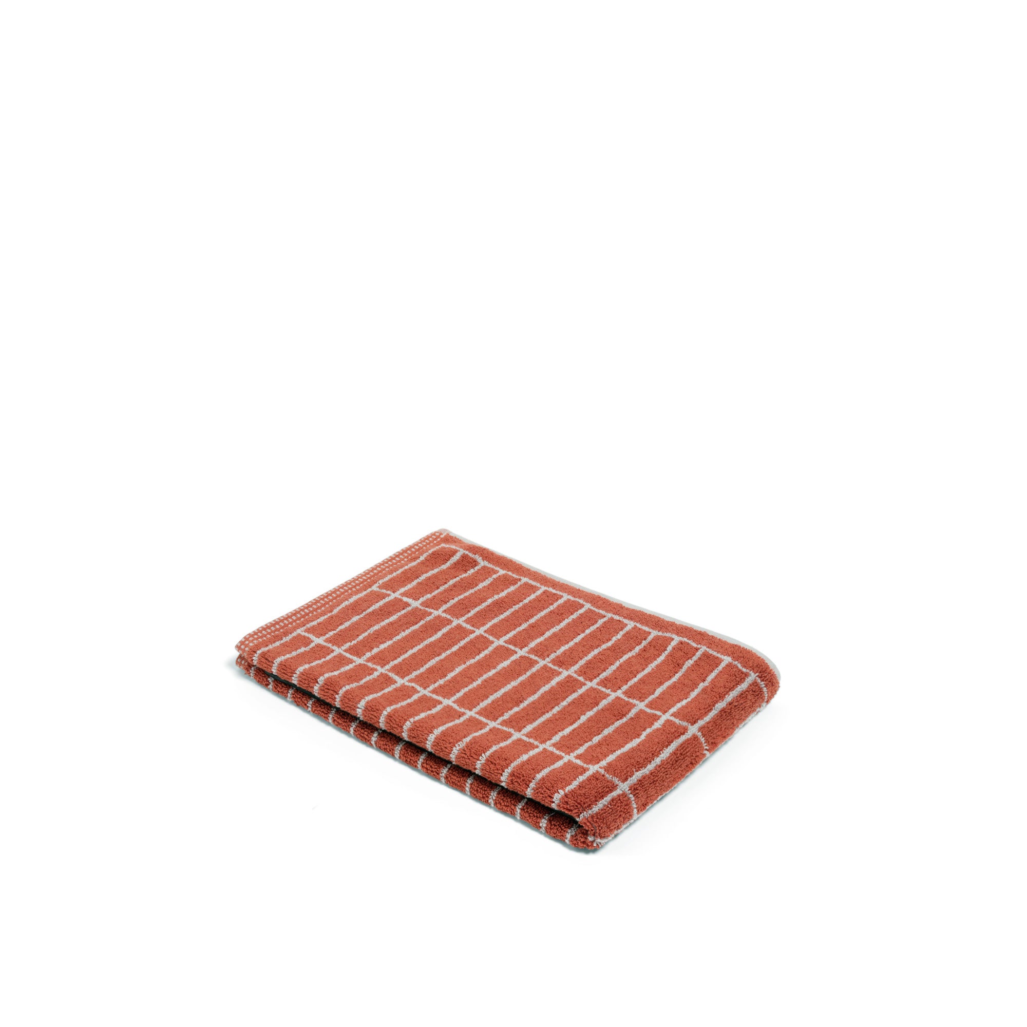 LOOP HOME hand towel - terracotta/stone - tile