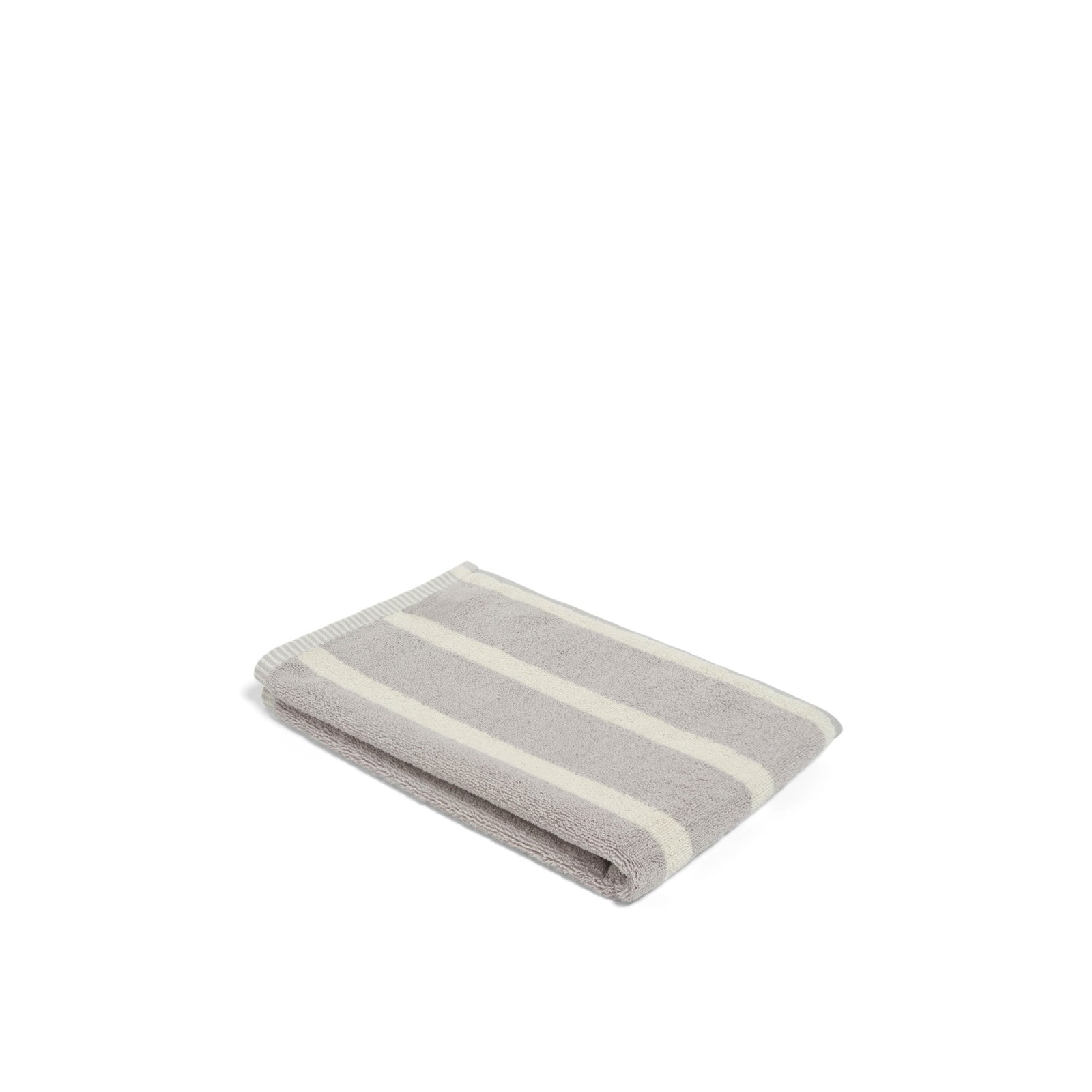 Butter/Stone Bold Stripe Hand Towel — view 4