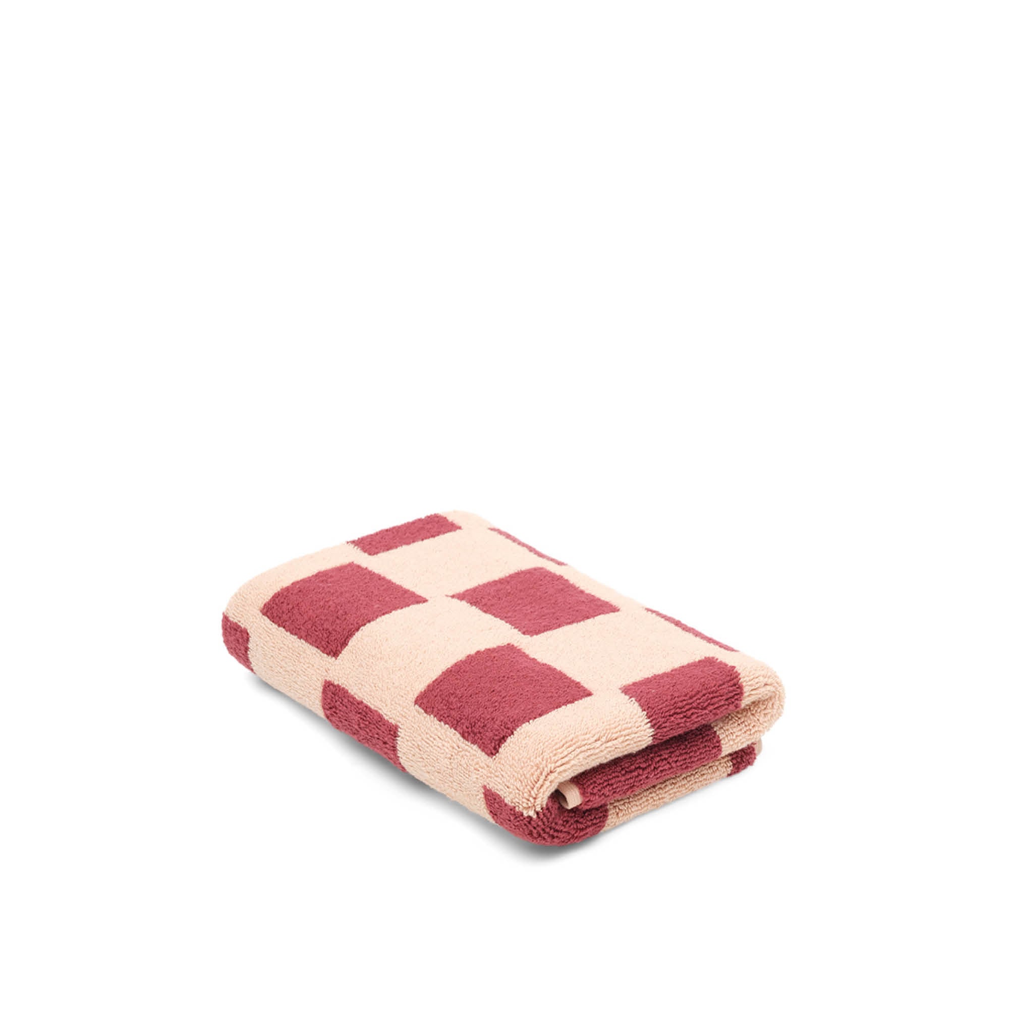 Hand Towel - Ruby/Almond Blush - Brick