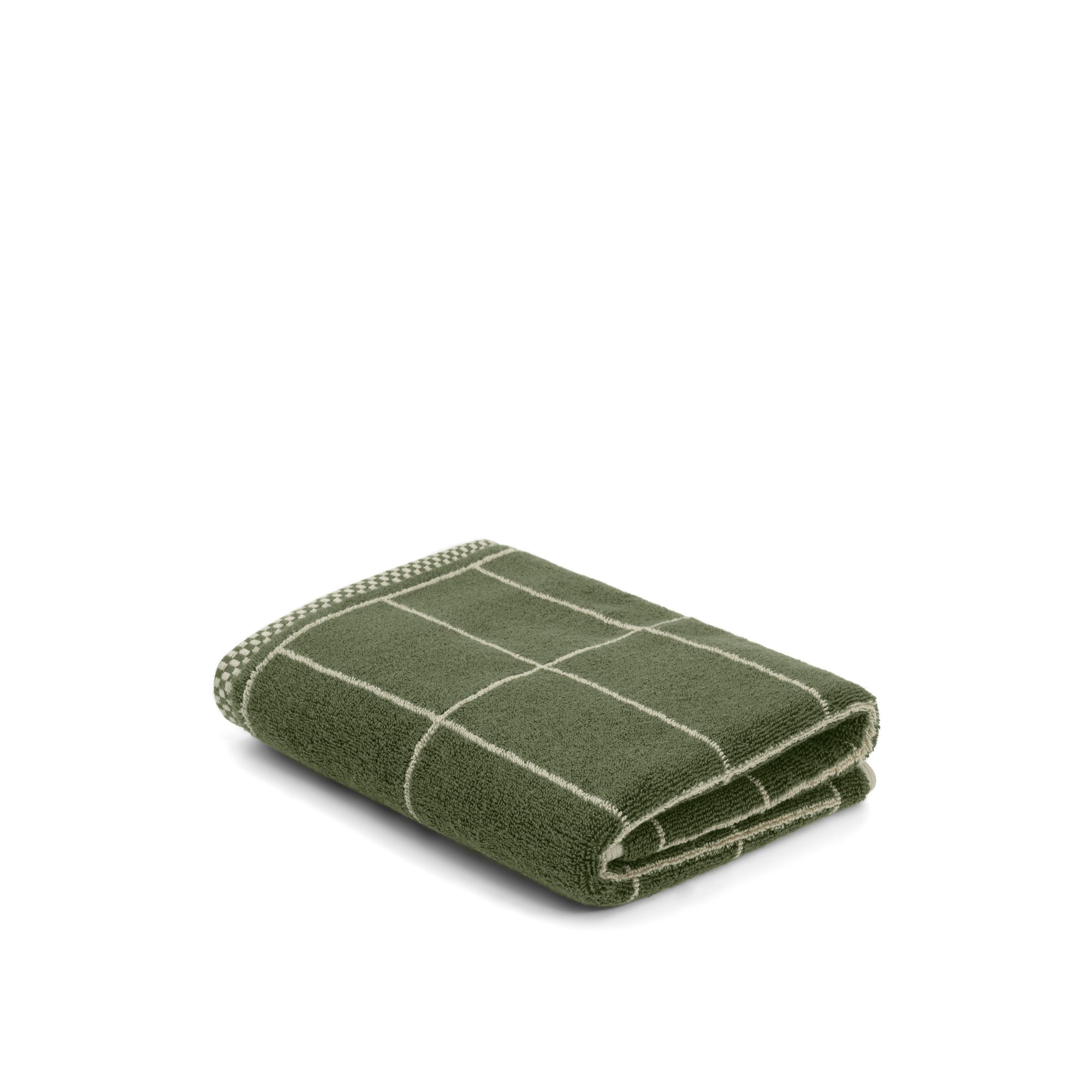 LOOP HOME bath mat - forest/sage - tile