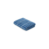 LOOP HOME bath mat - cobalt/ivory - tile