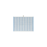 LOOP HOME bath mat - cobalt/ivory - tile — view 3