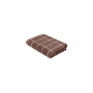 LOOP HOME bath mat - coffee/ivory - tile