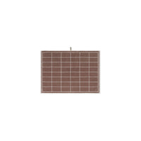LOOP HOME coffee/ivory - tile bundles — bath mat front