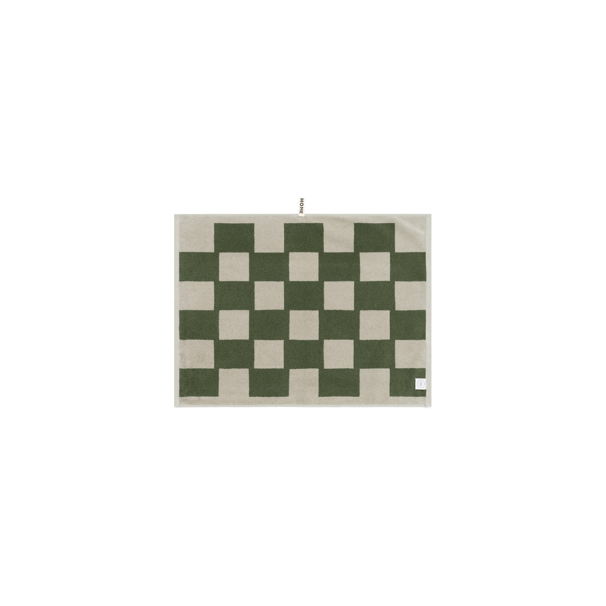 LOOP HOME bath mat - forest/sage - brick — view 3