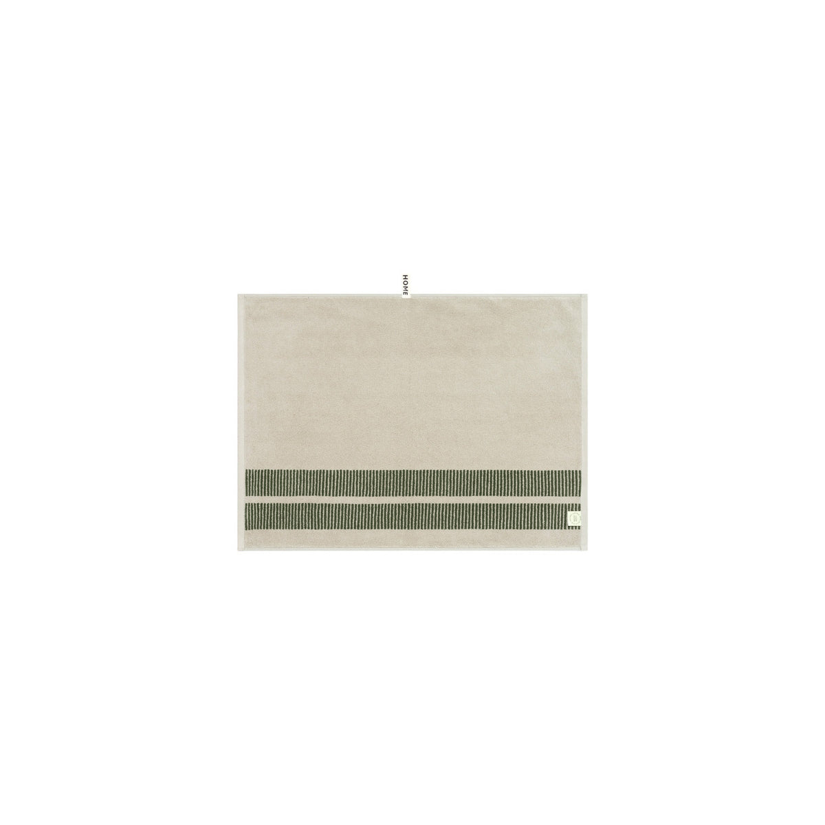 LOOP HOME bath mat - forest/sage - dual dash — view 3