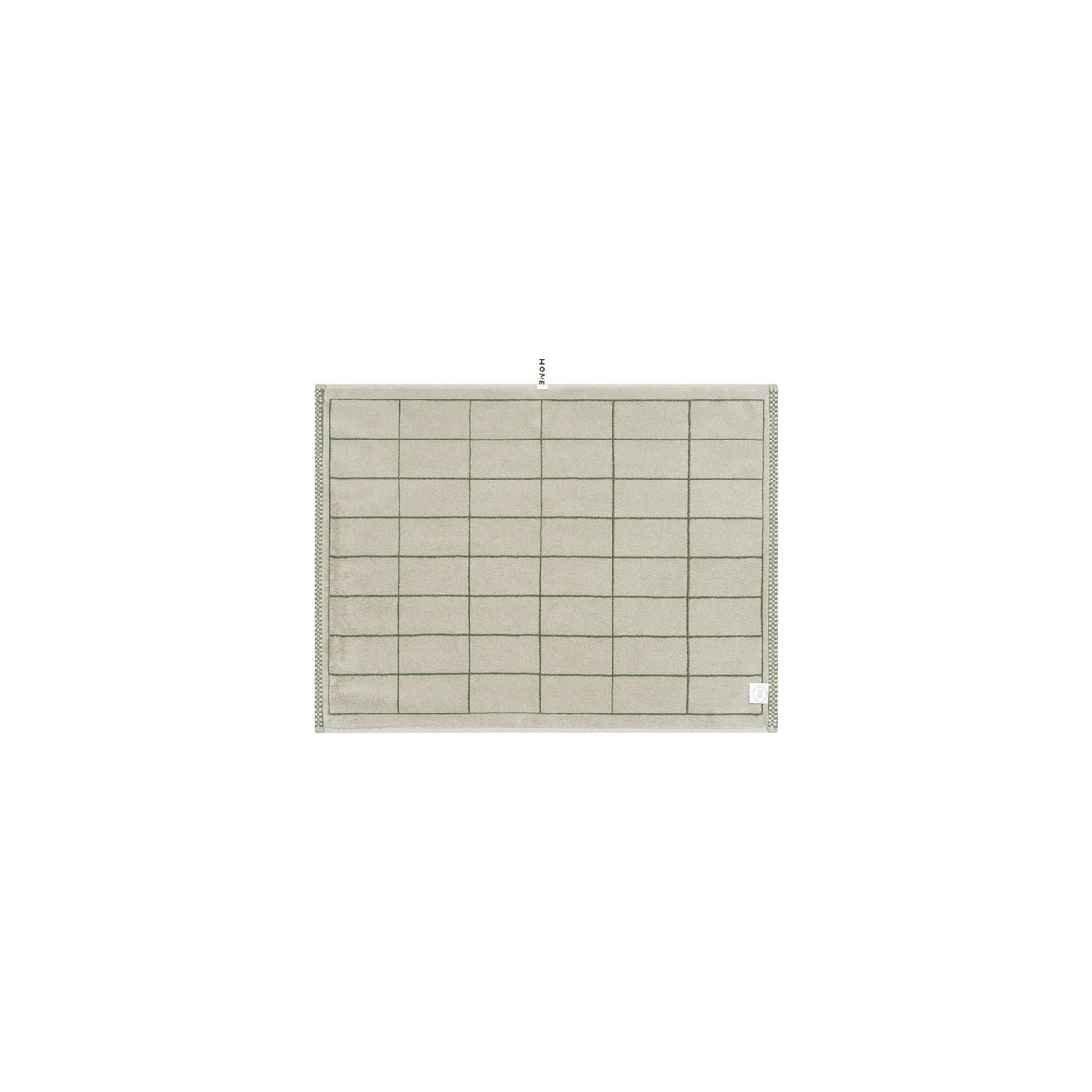 LOOP HOME forest/sage - tile bundles — bath mat back